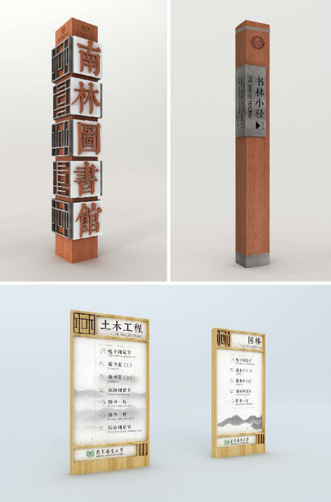 標識牌設計公司：淺談學校導視牌設計方案