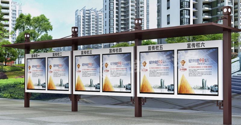 景觀雕塑設(shè)計公司：不銹鋼宣傳欄和媒體宣傳的不同點-蘇昌標(biāo)識，行業(yè)經(jīng)驗15年，為400+企業(yè)或市政單位提供標(biāo)識系統(tǒng)解決方案。