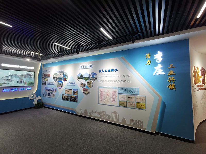 標識牌廠家分享：企業(yè)公司文化墻安裝工程，設計與制作方案同步