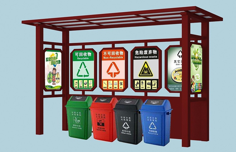 今天的垃圾，你分類(lèi)了嗎——分類(lèi)垃圾亭