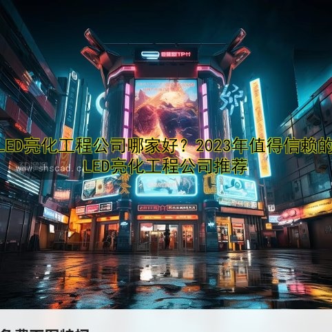 LED亮化工程公司哪家好？2023年值得信賴的LED亮化工程公司推薦