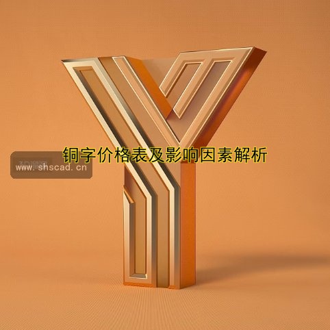 銅字價格表及影響因素解析